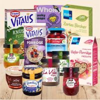 German Breakfast Products - Muesli, Jam, Coffee