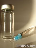 tubular glass vial