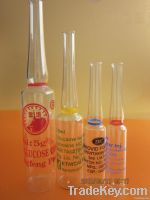 medical use glass ampoule