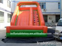 PVC  Inflatable Jumping Slide With Pool