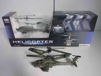 Mini 3 Channel Apache Rc Helicopter