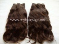 human hair weft