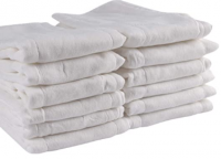 100% Cotton Water Washed Prefold Diapers