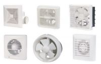 Plastic exhaust fan