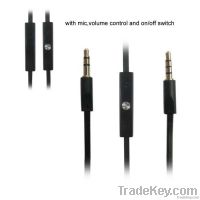 high quality and protable audio cable/AUX cable/extension cable