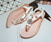 Ladies Fashion Flat Sandals Shoes For