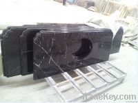 nero marquina vanity top