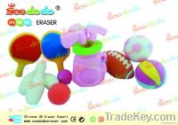 Soododo 3D Sports Club Erasers, Golf