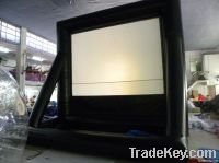 Inflatable movie screen