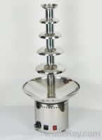 Five tier commercial chocolate fountains