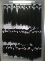 Brazilian Bulk Black Remy Hair Yaki