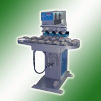 Four Color Ink Cup Pad Printer with Conveyer