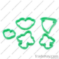 5pcs Plastic Vehicle&amp;transportation Shape Fondant cookie cutters set