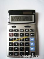 12-Digit Pocket Calculator with Retractable bracket