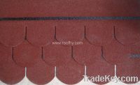 Red Fiberglass Asphalt Roofing Shingle