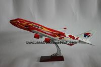 Resin Aircraft Model Boeing747-400 Malaysia