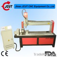 Rotary axis cnc router machine for cylinder/column/round object