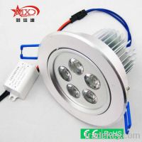 High power 5w 450lm taiwan chips led downlight