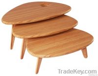 Pebble BunchSolid Bamboo Coffee Table