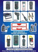 Humidity meters, Multimeters, Clamp meter, Anemometers; Sound level me