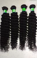 100% Pure Virgin Indian Hair Weft Deep wave with the best factory price