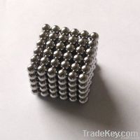 Sintered NdFeB Magnetic Balls Buckyballs Nickel
