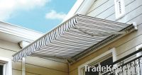 folding awning, waterproof fabric, aluminum alloy awning