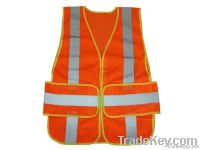 Traffic control safety vest for men