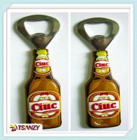 promotional PVC bottle opener/beer opener