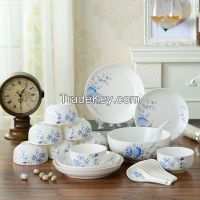 22pcs Porcelain ceramic  Dinner Set