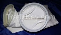 Filter bag for bag filter housing.