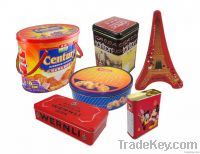 cookies dry food tin cans/box