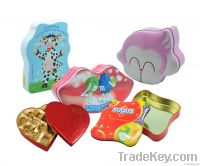 chocolate candy tinbox/tin can