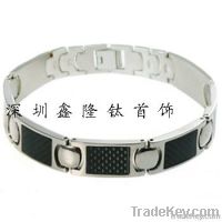 New  Black Carbon Fibre Bracelet