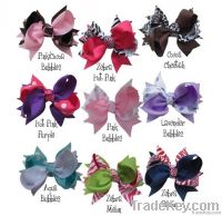 Double Knot Grosgrain Bow (Hair Bow)