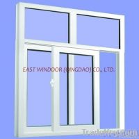 UPVC glass window