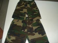 Boy short pant army