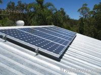 pitch tin roof solar mounting