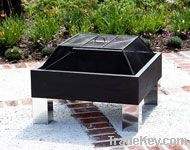 Hotspot Square Fire Pit With Cooking