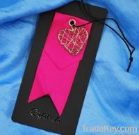 fashion clothing paper hang tag