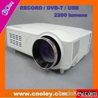 Cheap led multimedia projector 1080p with TV record function (D9HR)