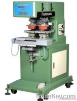 2-color pad printer with shuttle(double heads)