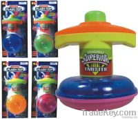 UFO Toy Top With Flashing Light