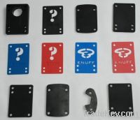 skateboard riser pads