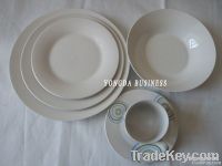 12/16/18/20/24/30 pieces white porcelain dinner set