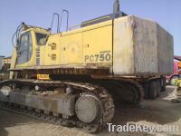 Used excavator PC750-6