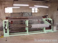 Hexagonal wire netting machine