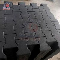 dog bone rubber paver