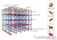 Drive in pallet racking