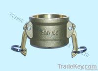 Brass camlock coupling